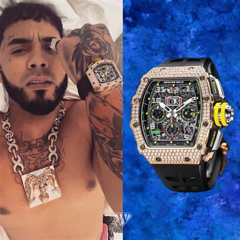 reloj richard miller de anuel aa|reloj de richard mille.